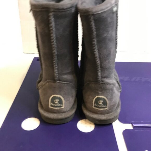 BEARPAW WOMENS GRAY BOOTS SIZE 7 - Picture 2 of 6